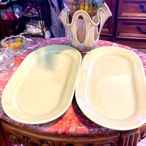 2 Beautiful Serving Dishes